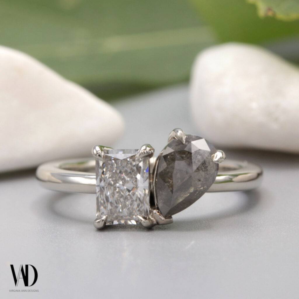Luxury Moissanite Diamond Ring For Women And Men Designer Engagement And  Vine Wedding Ring With Box From Fashion199193, $16.35 | DHgate.Com
