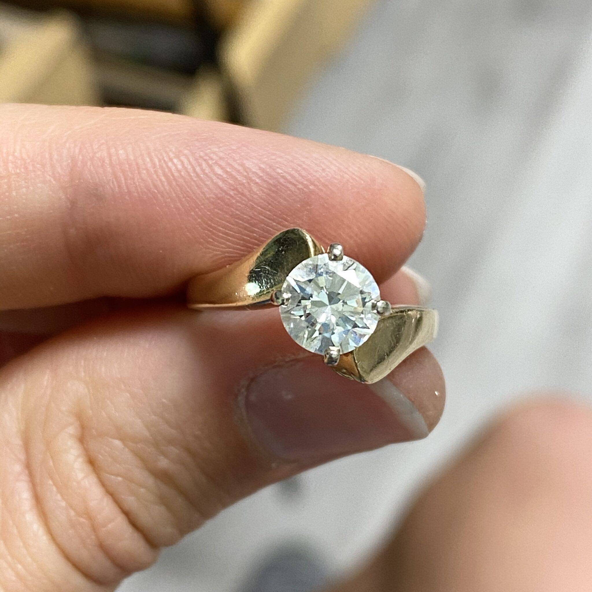 How to Repurpose Parents Wedding Rings VAD