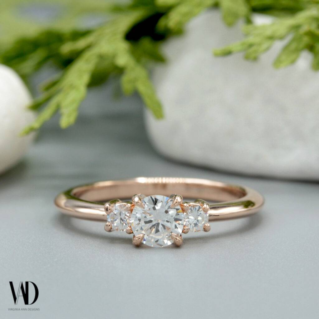 Dainty Engagement Ring